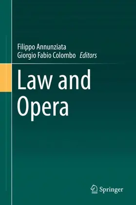 Colombo / Annunziata |  Law and Opera | Buch |  Sack Fachmedien