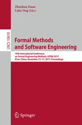Duan / Ong | Formal Methods and Software Engineering | E-Book | sack.de