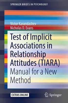 Karandashev / Evans |  Test of Implicit Associations in Relationship Attitudes (TIARA) | Buch |  Sack Fachmedien