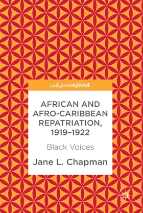 Chapman |  African and Afro-Caribbean Repatriation, 1919–1922 | eBook | Sack Fachmedien