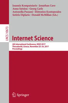 Kompatsiaris / Cave / Satsiou | Internet Science | E-Book | sack.de