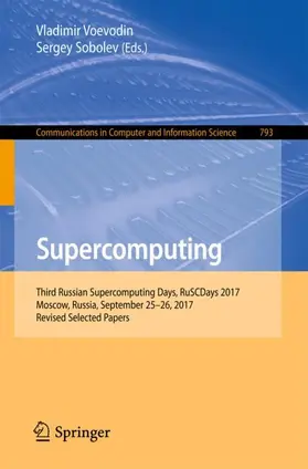 Sobolev / Voevodin |  Supercomputing | Buch |  Sack Fachmedien