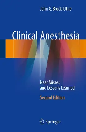 Brock-Utne |  Clinical Anesthesia | Buch |  Sack Fachmedien