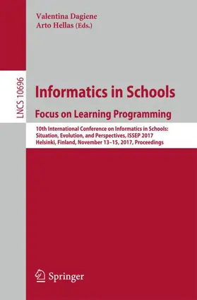 Hellas / Dagiene / Dagiene |  Informatics in Schools: Focus on Learning Programming | Buch |  Sack Fachmedien