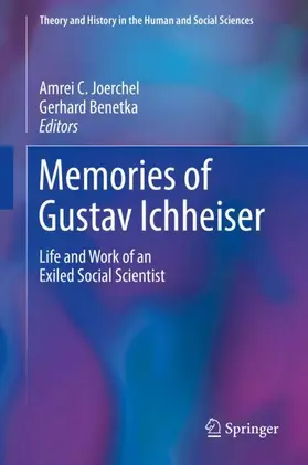 Benetka / Joerchel |  Memories of Gustav Ichheiser | Buch |  Sack Fachmedien