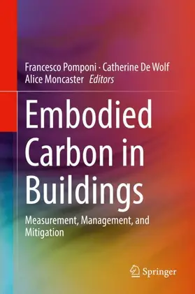 Pomponi / Moncaster / De Wolf |  Embodied Carbon in Buildings | Buch |  Sack Fachmedien