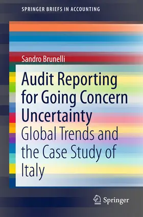 Brunelli |  Audit Reporting for Going Concern Uncertainty | eBook | Sack Fachmedien