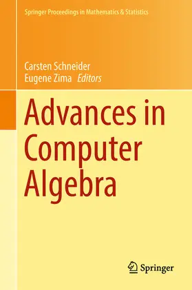 Schneider / Zima | Advances in Computer Algebra | E-Book | sack.de