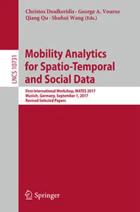 Doulkeridis / Vouros / Qu | Mobility Analytics for Spatio-Temporal and Social Data | E-Book | sack.de