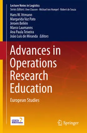 Beliën / Teixeira / Vaz Pato |  Advances in Operations Research Education | Buch |  Sack Fachmedien