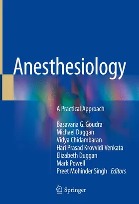 Goudra / Duggan / Chidambaran |  Anesthesiology | Buch |  Sack Fachmedien