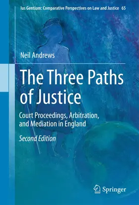 Andrews |  The Three Paths of Justice | Buch |  Sack Fachmedien