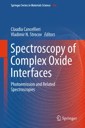 Cancellieri / Strocov |  Spectroscopy of Complex Oxide Interfaces | eBook | Sack Fachmedien