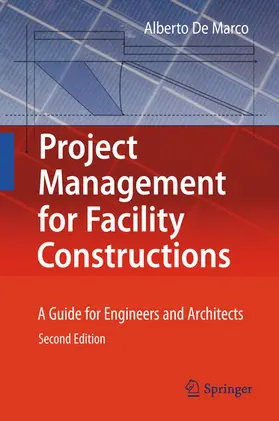 De Marco | Project Management for Facility Constructions | E-Book | www2.sack.de