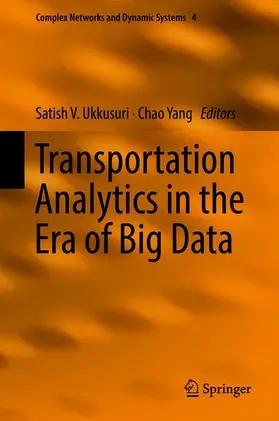 Yang / Ukkusuri |  Transportation Analytics in the Era of Big Data | Buch |  Sack Fachmedien