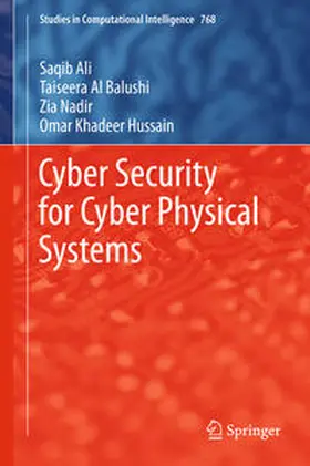 Ali / Al Balushi / Nadir | Cyber Security for Cyber Physical Systems | E-Book | sack.de