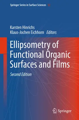 Hinrichs / Eichhorn | Ellipsometry of Functional Organic Surfaces and Films | E-Book | sack.de