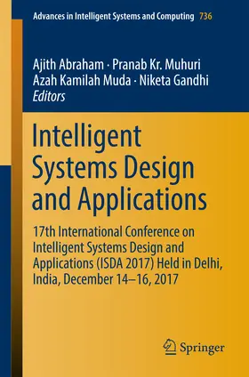 Abraham / Muhuri / Muda |  Intelligent Systems Design and Applications | eBook | Sack Fachmedien