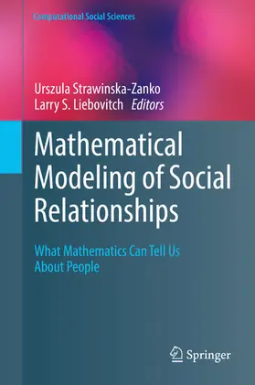 Strawinska-Zanko / Liebovitch |  Mathematical Modeling of Social Relationships | eBook | Sack Fachmedien