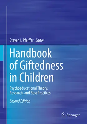 Pfeiffer |  Handbook of Giftedness in Children | eBook | Sack Fachmedien