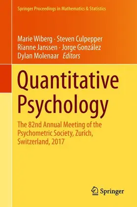Wiberg / Culpepper / Molenaar |  Quantitative Psychology | Buch |  Sack Fachmedien