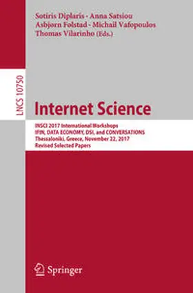 Diplaris / Satsiou / Følstad |  Internet Science | eBook | Sack Fachmedien