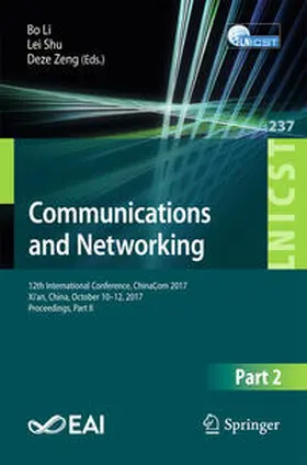 Li / Shu / Zeng | Communications and Networking | E-Book | www2.sack.de