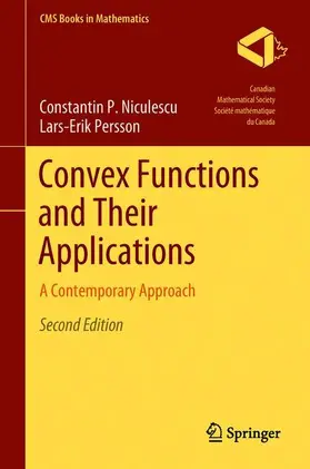 Niculescu / Persson |  Convex Functions and Their Applications | Buch |  Sack Fachmedien