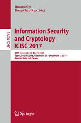 Kim | Information Security and Cryptology – ICISC 2017 | E-Book | sack.de