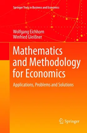 Gleißner / Eichhorn |  Mathematics and Methodology for Economics | Buch |  Sack Fachmedien