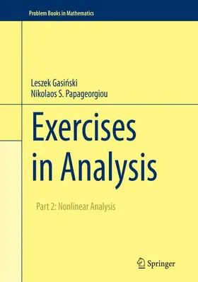Papageorgiou / Gasinski / Gasinski |  Exercises in Analysis | Buch |  Sack Fachmedien