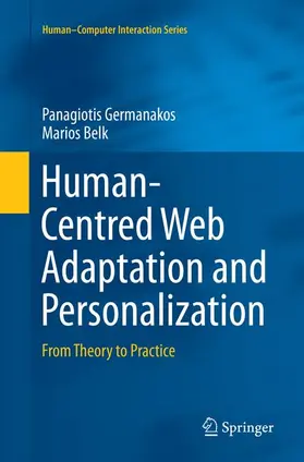 Belk / Germanakos |  Human-Centred Web Adaptation and Personalization | Buch |  Sack Fachmedien