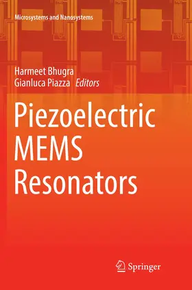 Piazza / Bhugra |  Piezoelectric MEMS Resonators | Buch |  Sack Fachmedien