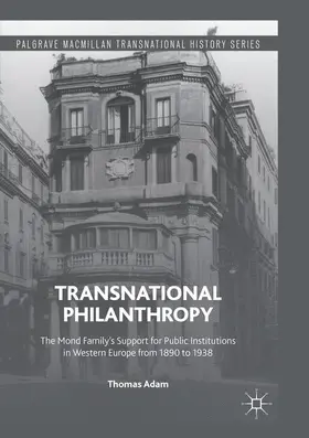 Adam |  Transnational Philanthropy | Buch |  Sack Fachmedien