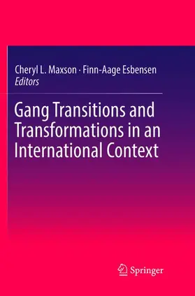 Esbensen / Maxson |  Gang Transitions and Transformations in an International Context | Buch |  Sack Fachmedien