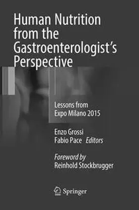 Pace / Grossi |  Human Nutrition from the Gastroenterologist's Perspective | Buch |  Sack Fachmedien