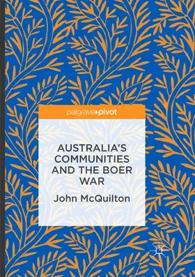 McQuilton |  Australia's Communities and the Boer War | Buch |  Sack Fachmedien