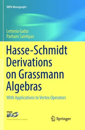 Salehyan / Gatto |  Hasse-Schmidt Derivations on Grassmann Algebras | Buch |  Sack Fachmedien