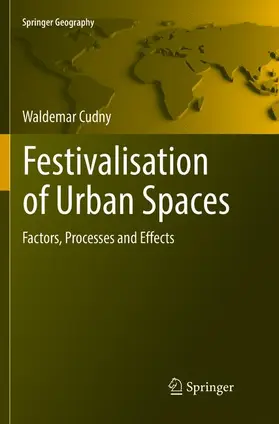 Cudny |  Festivalisation of Urban Spaces | Buch |  Sack Fachmedien