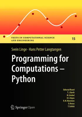 Langtangen / Linge |  Programming for Computations - Python | Buch |  Sack Fachmedien