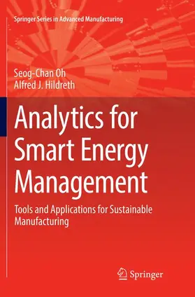 Hildreth / Oh |  Analytics for Smart Energy Management | Buch |  Sack Fachmedien