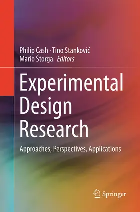 Cash / Štorga / Stankovic |  Experimental Design Research | Buch |  Sack Fachmedien