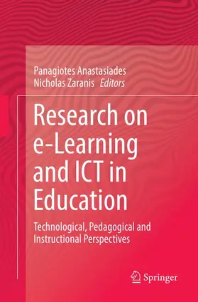Zaranis / Anastasiades |  Research on e-Learning and ICT in Education | Buch |  Sack Fachmedien