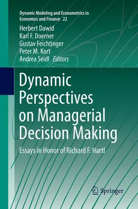 Dawid / Doerner / Seidl |  Dynamic Perspectives on Managerial Decision Making | Buch |  Sack Fachmedien