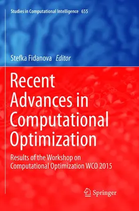 Fidanova |  Recent Advances in Computational Optimization | Buch |  Sack Fachmedien