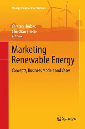 Friege / Herbes |  Marketing Renewable Energy | Buch |  Sack Fachmedien