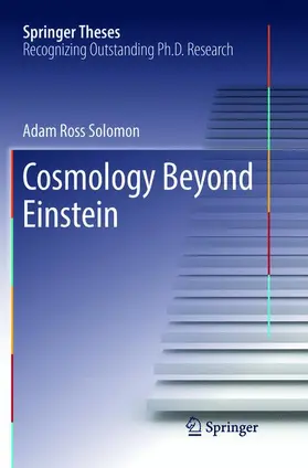 Solomon |  Cosmology Beyond Einstein | Buch |  Sack Fachmedien