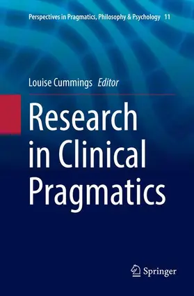 Cummings |  Research in Clinical Pragmatics | Buch |  Sack Fachmedien