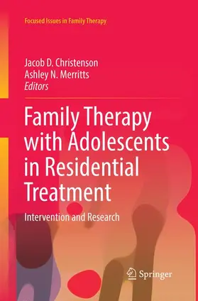 Merritts / Christenson |  Family Therapy with Adolescents in Residential Treatment | Buch |  Sack Fachmedien