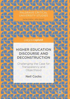 Cocks |  Higher Education Discourse and Deconstruction | Buch |  Sack Fachmedien